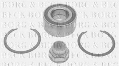 BORG & BECK bwk1077 -  Комплект подшипника ступицы колеса